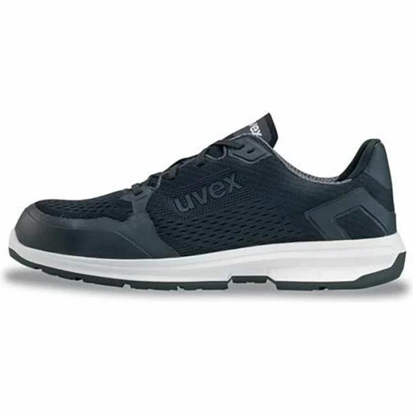 Uvex Sicherheitsschuhe 1 Sport 65988 S1, Halbschuhe, Unisex, Synthetik, Schwarz, Gr. 43 5