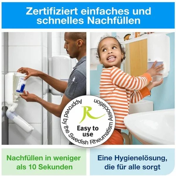 Tork Seife Premium Mild, 420501, S1, Flüssigseife, Nachfüller, 1 Liter 5
