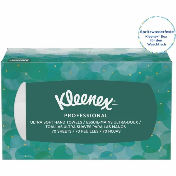Kimberly-Clark Papierhandtücher Kleenex Ultra 1126, 1-lagig, Interfold-Falz, 22,5 X 26,0cm, 1260 Stück 5