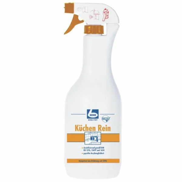 Dr-becher Dr.Becher Hygienereiniger Küchen Rein, 1693000, Küchenreiniger, Desinfizierend, 1 Liter 1