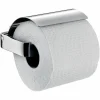 Emco Toilettenpapierspender Loft, 050000100, Aluminium, Für 1 Kleinrolle, Mit Abdeckung, Chrom 11