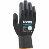 Uvex Arbeitshandschuhe Phynomic XG, 6007009, Aqua-Polymer-Schaum, Schwarz-grau, Größe 9, 1 Paar 5