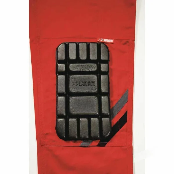 Planam Kniepolster 9901027, Zertifiziert, Für Arbeitshosen, 14 X 25 X 3 Cm, Grau, 1 Paar 3