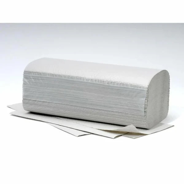 Fripa Papierhandtücher Plus, 1-lagig, Natur, Zick-Zack-Falz, 25 X 23 Cm, 5000 Stück 3