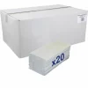 Böttcher-AG Papierhandtücher 1-lagig, Natur, Zick-Zack-Falz, 25 X 22 Cm, 5000 Stück 20