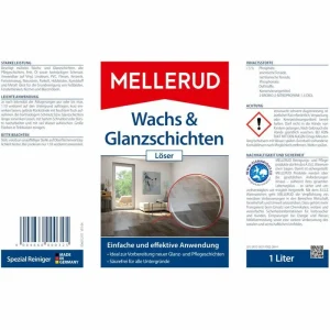 Mellerud Grundreiniger Wachs & Glanzschichten, Löser, 2001000325, Säurefrei, 1 Liter 16