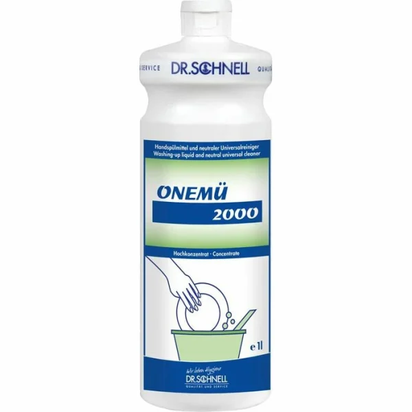 Dr.Schnell Spülmittel Onemü 2000, 00123, Konzentrat, 1 Liter 1