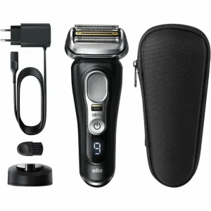 Braun Elektrorasierer Series 9 Pro Premium 9410s, Wet & Dry, 4+1 Scherkopf, Mit Trimmer & Reise-Etui 22