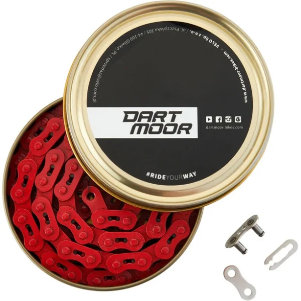 DARTMOOR Core Kette 1/8″ Rot 1