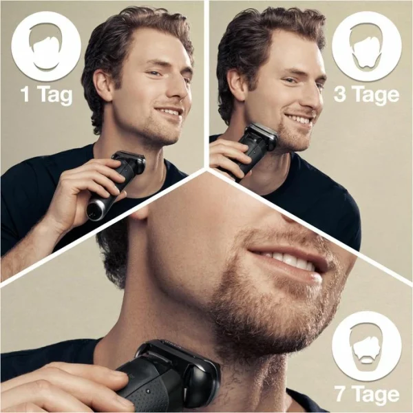 Braun Elektrorasierer Series 9 Pro Premium 9410s, Wet & Dry, 4+1 Scherkopf, Mit Trimmer & Reise-Etui 3