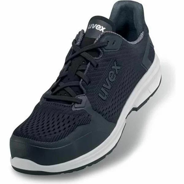 Uvex Sicherheitsschuhe 1 Sport 65988 S1, Halbschuhe, Unisex, Synthetik, Schwarz, Gr. 43 1