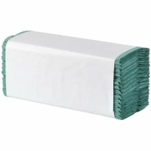 CWS Papierhandtücher Basic 276200, Grün, 1-lagig, Lagen-Falz, 25 X 31 Cm, 3550 Stück 10