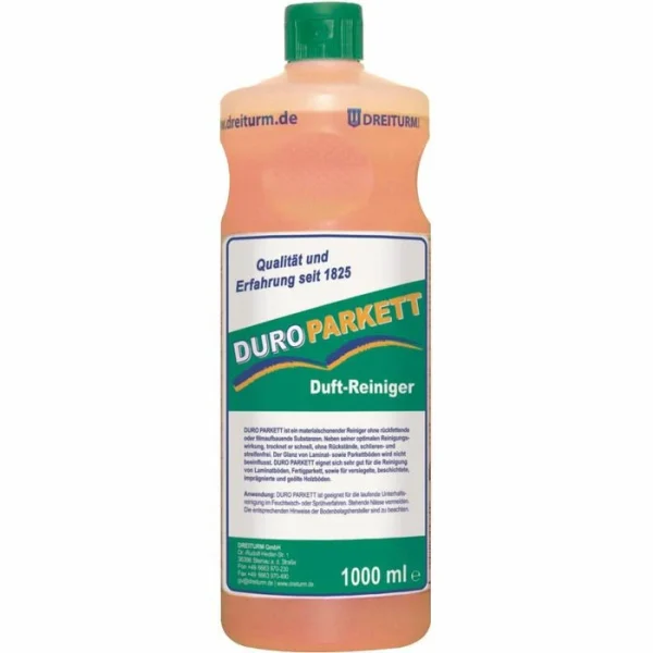 Dreiturm Duro Parkett, 4643, Parkett- Und Laminatreiniger, Konzentrat, 1 Liter, Unterhaltsreiniger 1